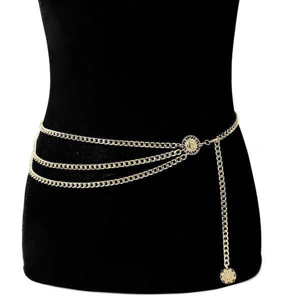 Boho Sunflower Body Chain