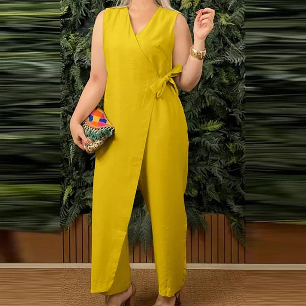 Chic Cross Strap Jumpsuit